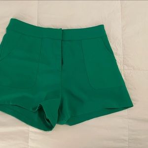 Soft green shorts